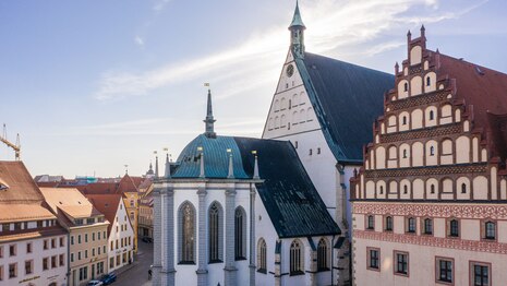 Sicht Freiberg, Innenstadt