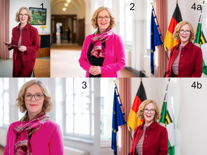 Fotos der Staatsministerin