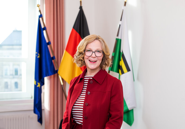 Portrait der Ministerin Kraushaar