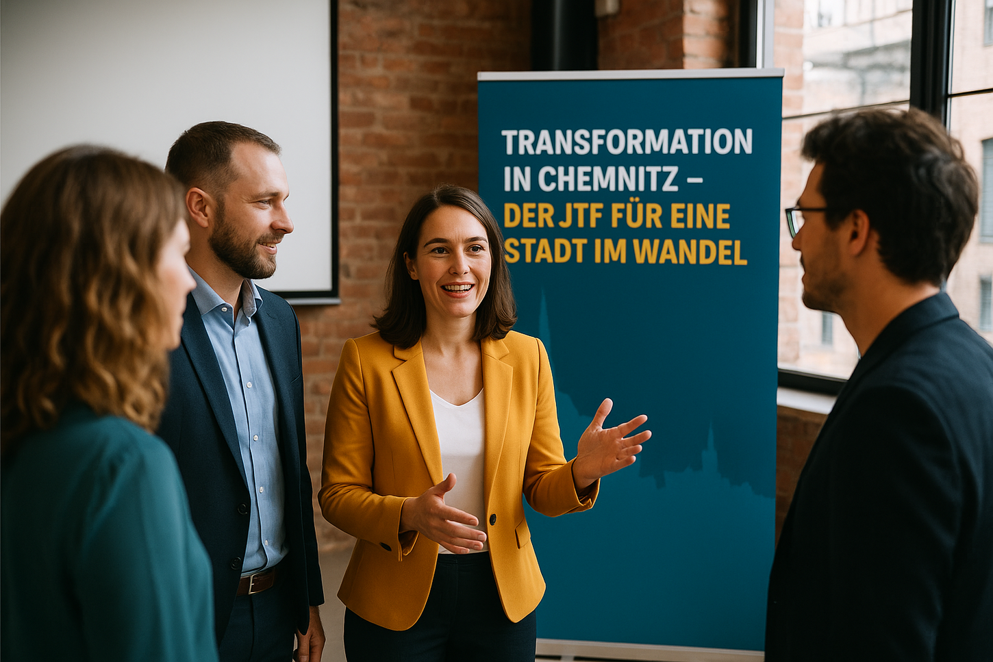 Menschen im Gespräch