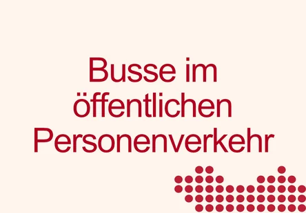 Busse im öffentlichen Personenverkehr