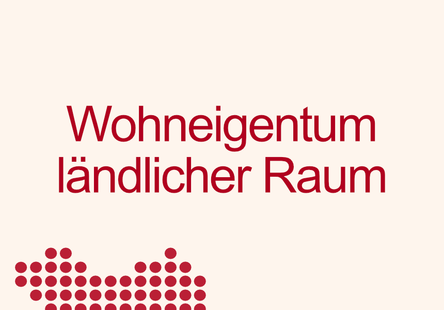 Wohneigentum ländlicher Raum