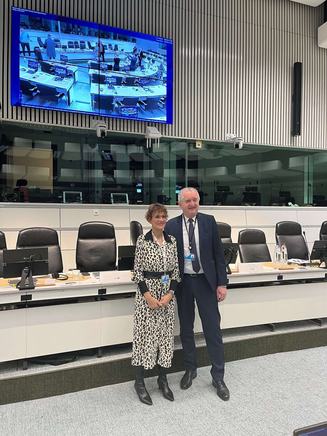 CoRAI Co-Chair María Chivite and CoRAI Chair Thomas Schmidt.