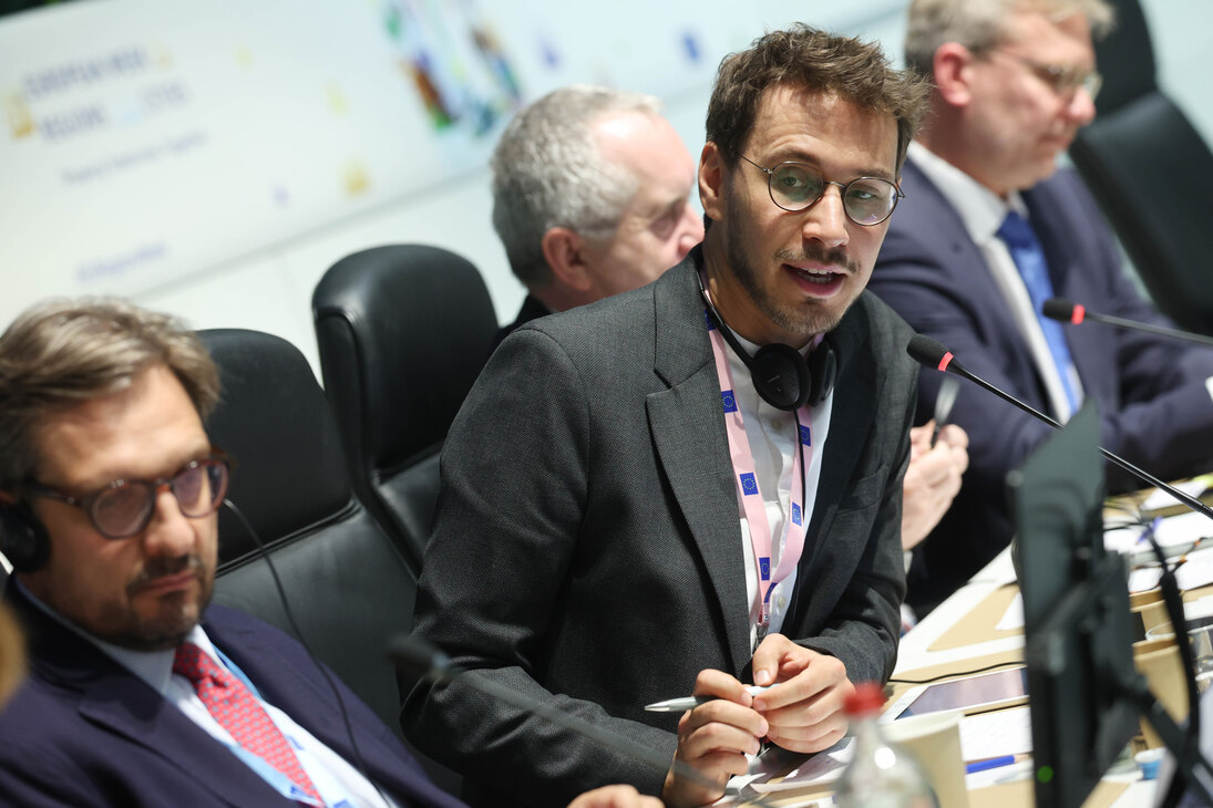 Moderator Gottfried Haufe.